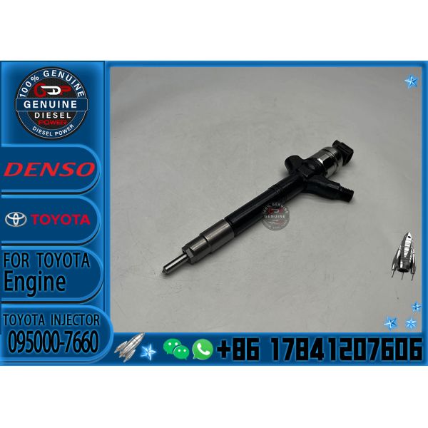 Высокопроизводительный топливный инжектор 095000-7660 Common Rail Injector 23670-0R190 для Toyota