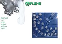 Lentilles secondaires liquides de haute résistance en caoutchouc de silicone LED