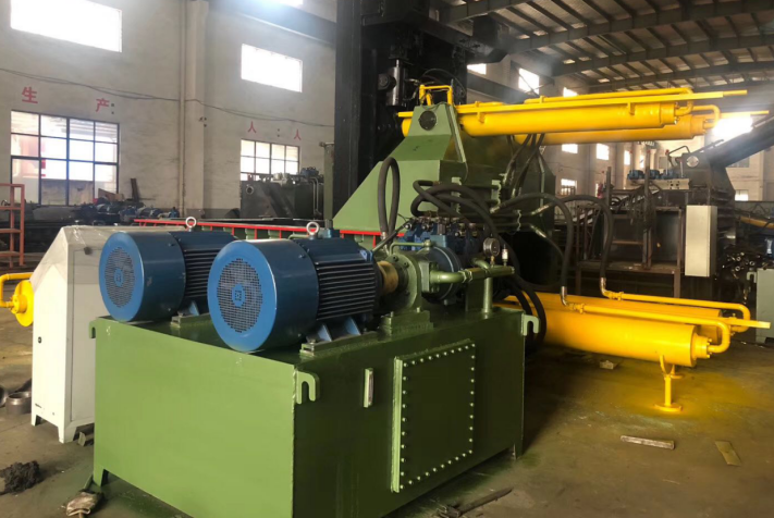 Automatic baler, hydraulic scrap metal baler baling machine press waste compressor