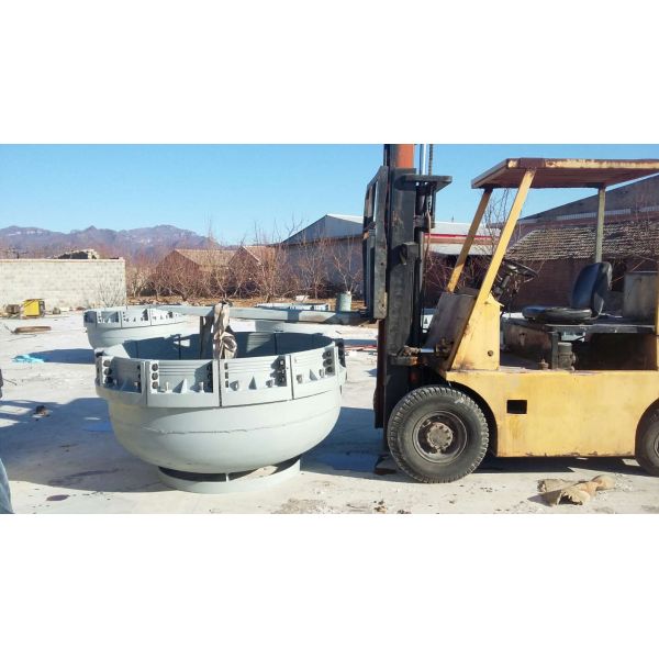 крышки конца трубы φ 1600мм пластиковые наполовину вокруг размера формы 1900*950мм бака внешнего