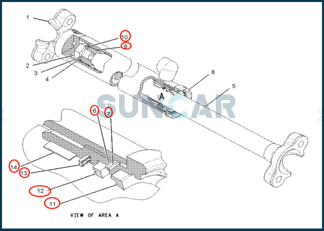 CA1857667 185-7667 набор уплотнения 1857667 цилиндров для NA NA 140H 140H ГРЕЙДЕРА 12H 12H МОТОРА C-A-T