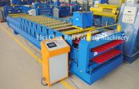 petit pain rouge de double couche du panneau 20m/Min formant la machine de formage de feuilles de toiture de machine