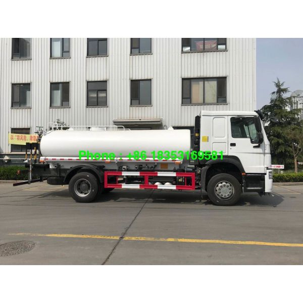 Тележка брызг воды 7CBM 12000L для инженерства ландшафта