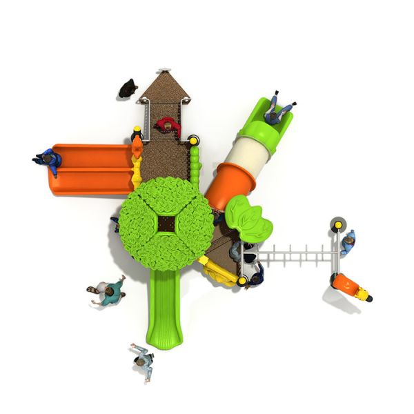 Спорт нержавеющей стали комбинации детского сада скольжения спортивной площадки детей на открытом воздухе