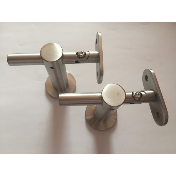 Adjustable Wall Mount Bracket for Stainless Steel Hand Railing Systems