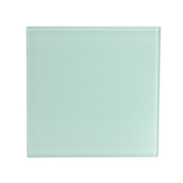 Tempered Glass Square Sublimation Coasters For Sublimation Heat Transfer Printing
