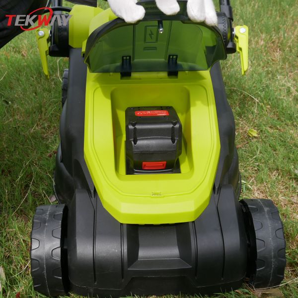 18V Garden Battery Lawn Mower With Brushless Motor 32cm Cutting