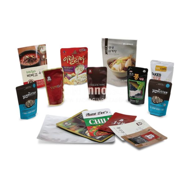 Верхняя завалка стоит вверх мешок упаковки еды реторты