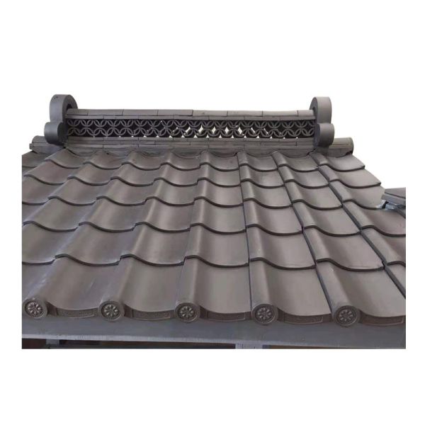 Authentic Japanese Clay Roof Tiles For Traditional Temples And Shrines