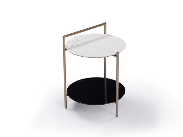 Foshan Furniture Modern Design Iron and Glass Coffee Table Desk for Bedroom and Living Room Furniture for Home Use