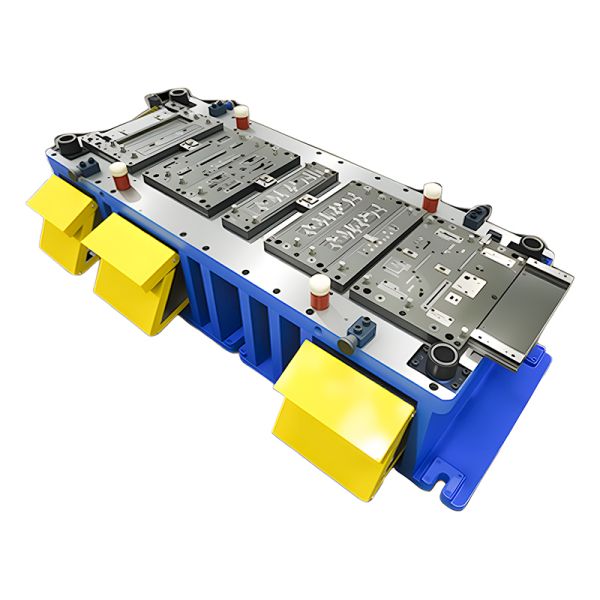 S355 Automotive Small Table Panel Sheet Metal Progressive Stamping Die 500T 1 Million Shots