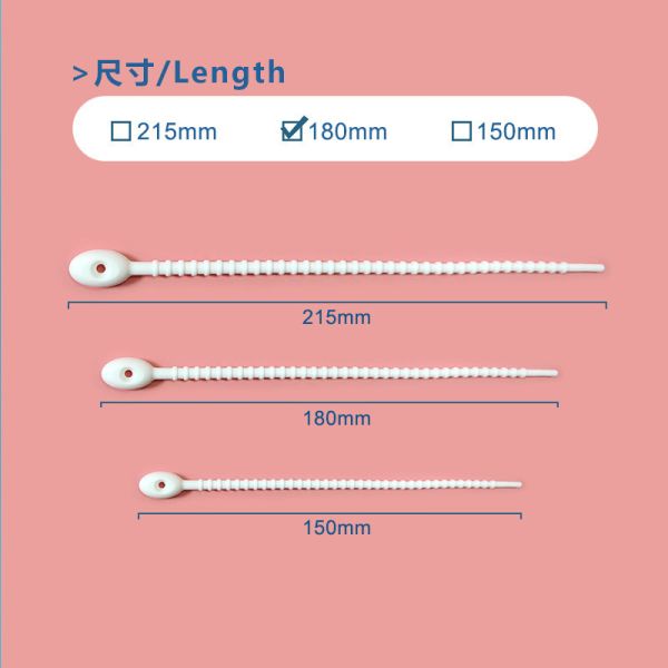 Reusable Silicone Cable Twist Ties Bread Tie Bag Sealing Clip Silicone Management Ties Cord Organizer For Car Home Offic