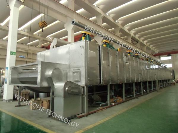 secador industrial da correia transportadora dos 10M Length Uniform Feeding