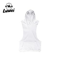 Homens Hollow Treinamento Tank Top Fitness Camisa de baixo sem mangas