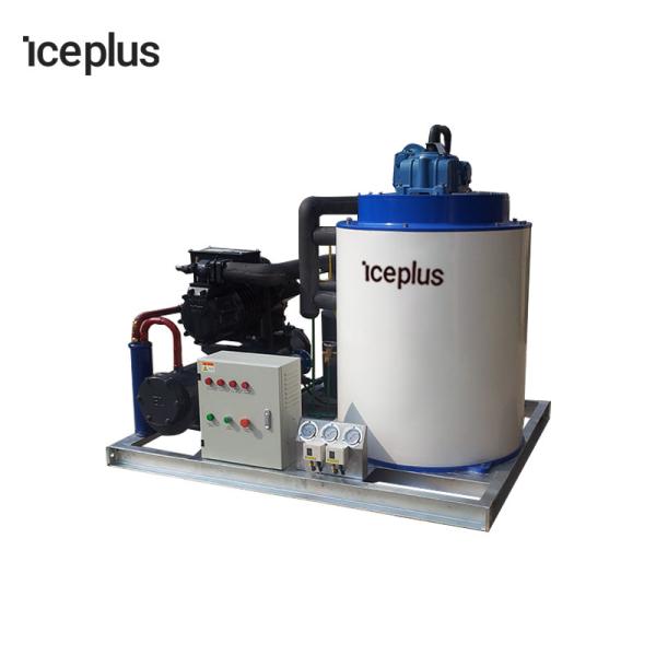 5000kg 5 Ton Industrial Flake Ice Maker CE Standard Eco Friendly