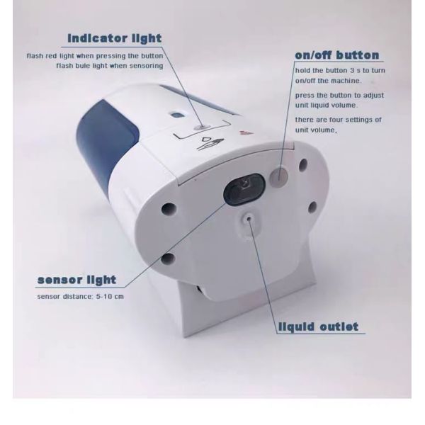 Wall mount Bathroom hotel wash hand smart automatic liquid soap dispenser SL-AU29