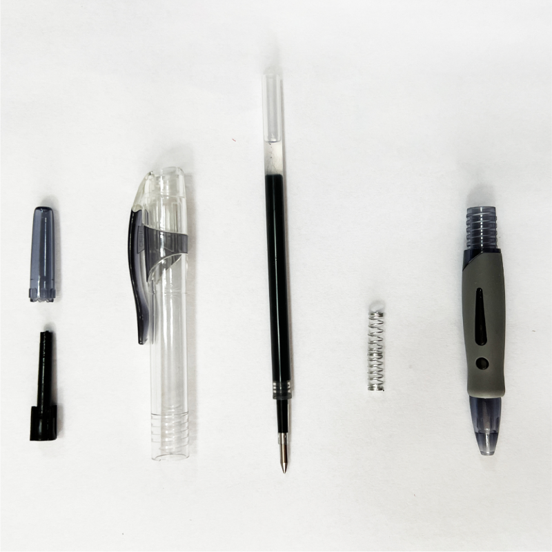 Best selling wholesale high quality school and office customizable plastic 0.5mm multi-colored ink gel pen