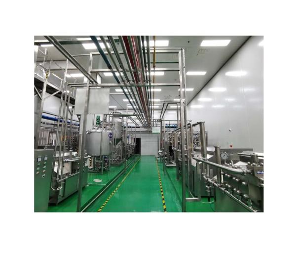 2000 kg Máquina de leite UHT variável para a fábrica de processamento de leite de coco Capacidade variável