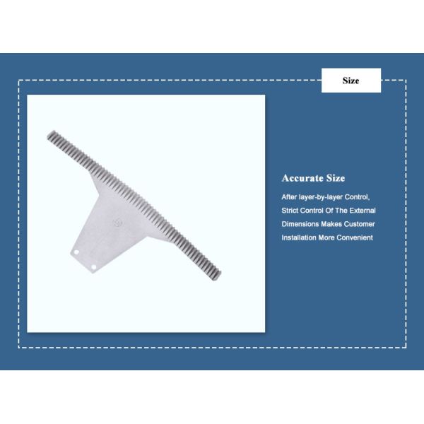 Perforated Industrial Knife Blades HSS 58 - 62HRC Hardness For Packing Machine