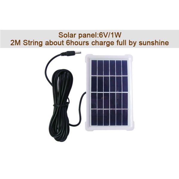 Multi Function Solar Powered Outdoor Lights 2 In 1 White 2835 SMD