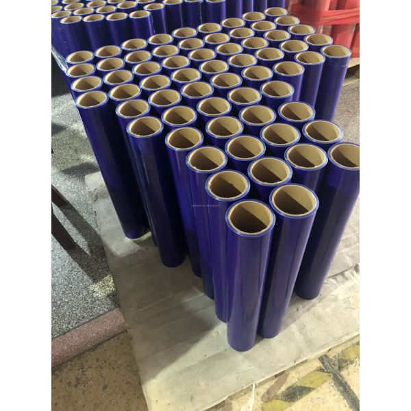 Temporary Transparent Color PE Adhesive Glass Protective Film For Window and door Glass