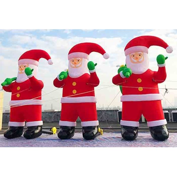 Giant Inflatable Santa Claus Yard Christmas Decoration Blow Up Santa Inflatables