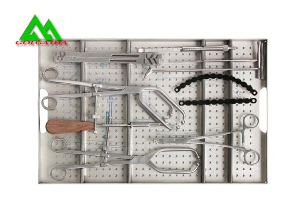 Reconstruction Plate Medical Instrument Kit For Trauma Fracture Fixation