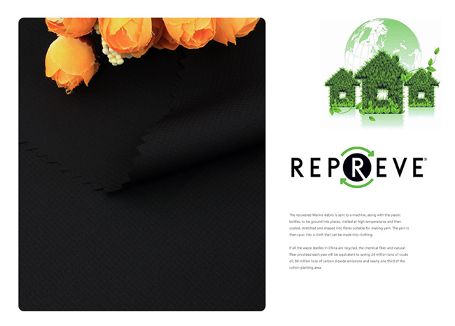 Рим Ripstop повторно использовал пальто весны Handfeel 50GSM Pongee ткани полиэстера мягкое выравнивая материал