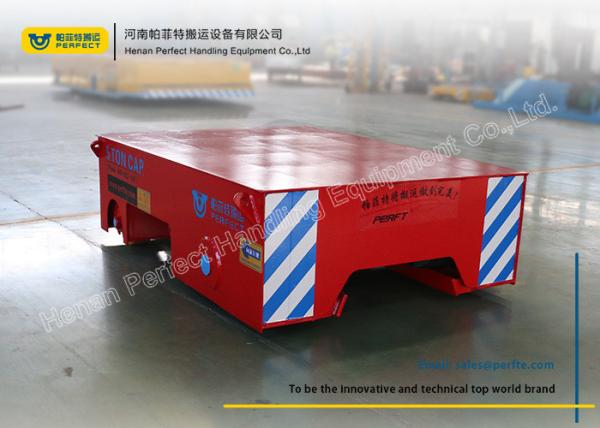 Construction Automated Guided Vehicles Towed Cable Trailer With Safety Device