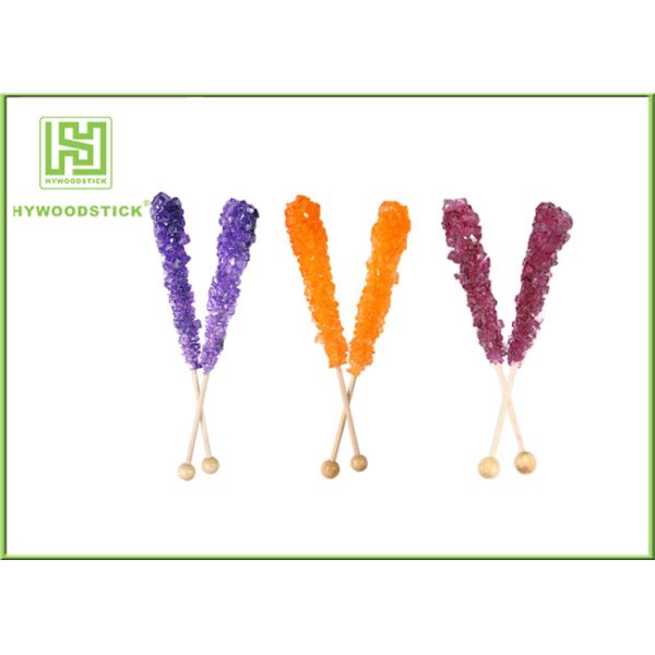 Straight Bulk Wooden Lollipop Sticks For Cafe Shop 1000pcs / Bag