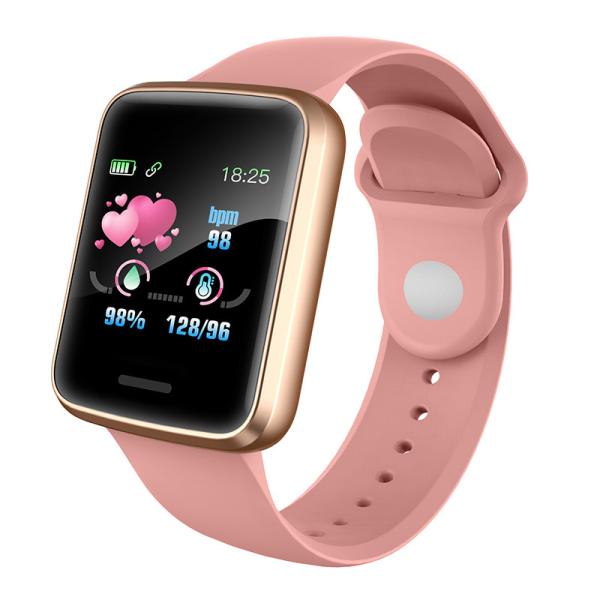 Tracker Watch H19 Sim Body Temperature Heart Rate Detection Exercise Health Medical Device