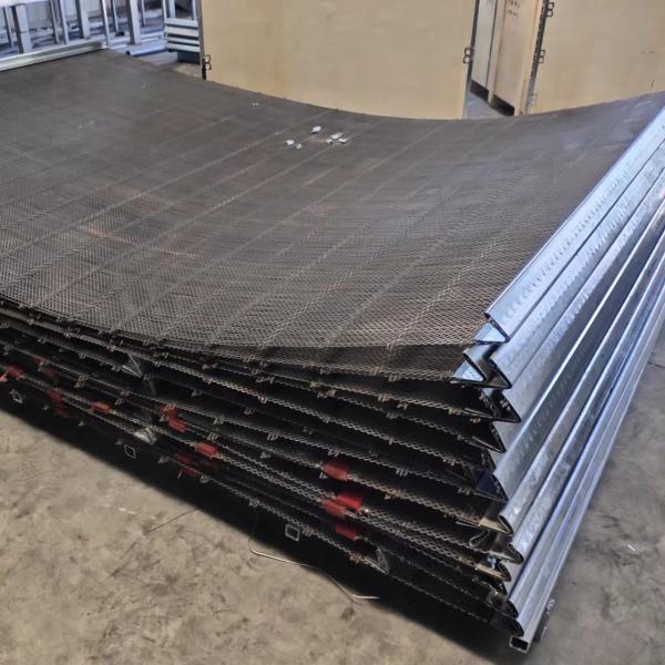 304 Stainless Steel Crimped Wire Mesh For Animal Cage Or Vibrating Screen