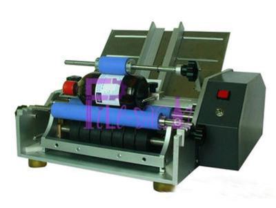 Máquina de etiquetas industrial semi automática da garrafa para etiquetas molhadas do papel da colagem