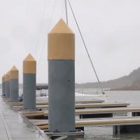 Alloy d'aluminium flottant docks de doigts Marina flottant pontoon de quai pour l'ingénierie de quai