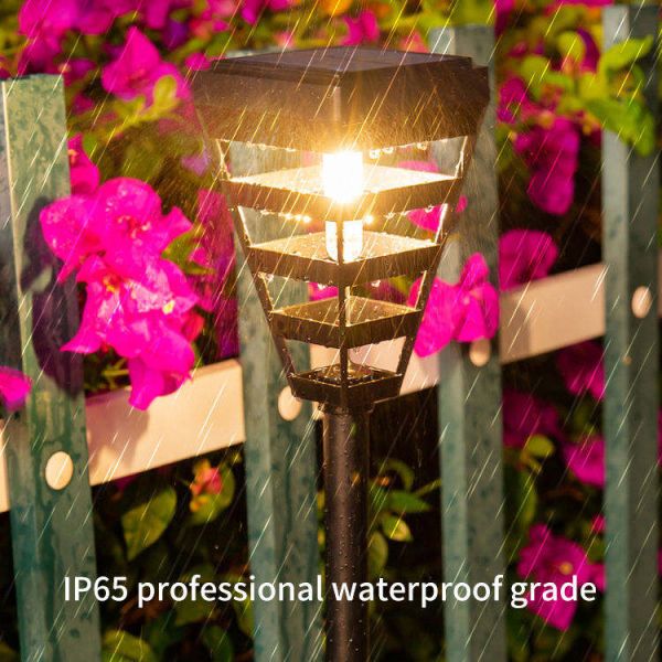 Outdoor Pathway Yard Lighting Solar Led Garden Lights for Landscape Garden Decoration