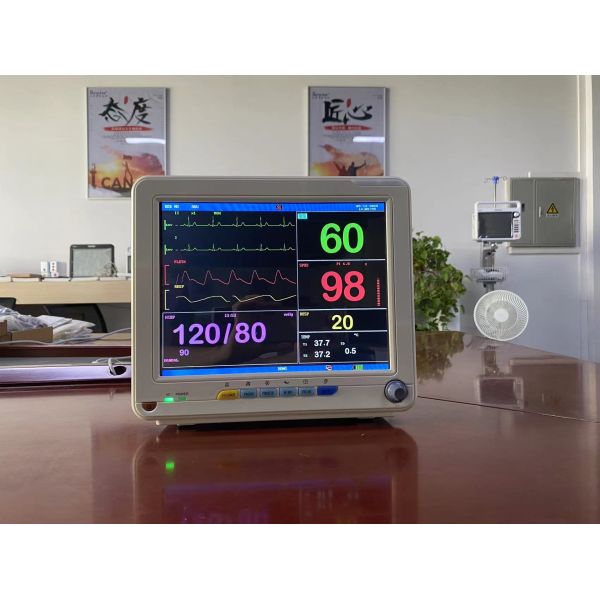 Portable Medical Monitoring Devices With 12.1 Inch TFT LCD Screen Vital Signs Monitors