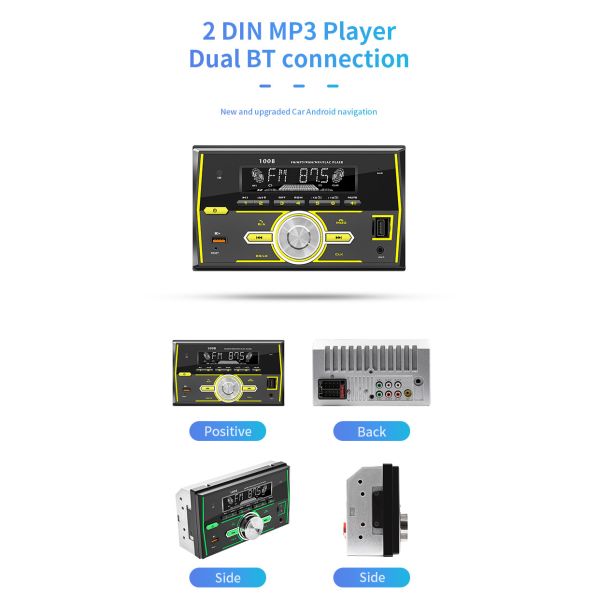 CE андроида планшета держателя автомобиля Bluetooth DIN MP3 2