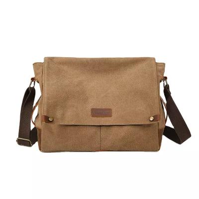 Bens impermeáveis de couro de Bag Anti Abrasion do mensageiro do vintage