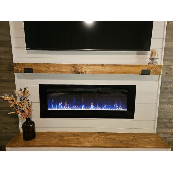 Standard Heavy Duty Mantel Brackets Steel U-Shaped Beam-Style Fireplace Shelf Support