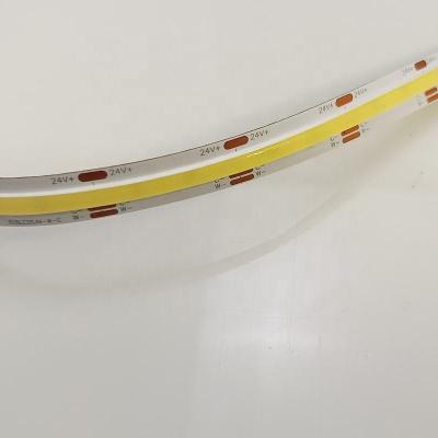 Flexible COB CCT Dimmable LED Strip 2700K-6500K 5M 10W/m 8mm PCB