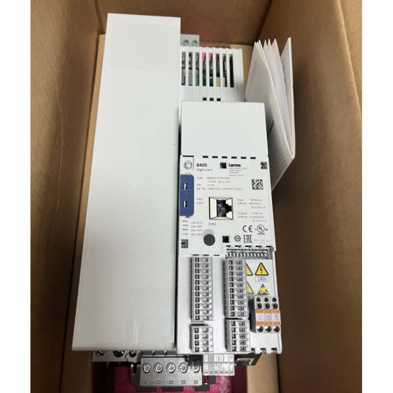 Lenze E82EV552K4C Vector Frequency Inverter with 3-400v Voltage