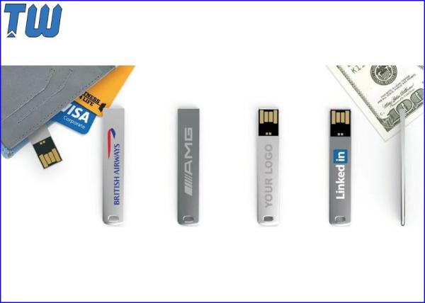 Full Metal Bookmark Design Micro UDP 8GB USB Flash Drive Long Stick Data Storage