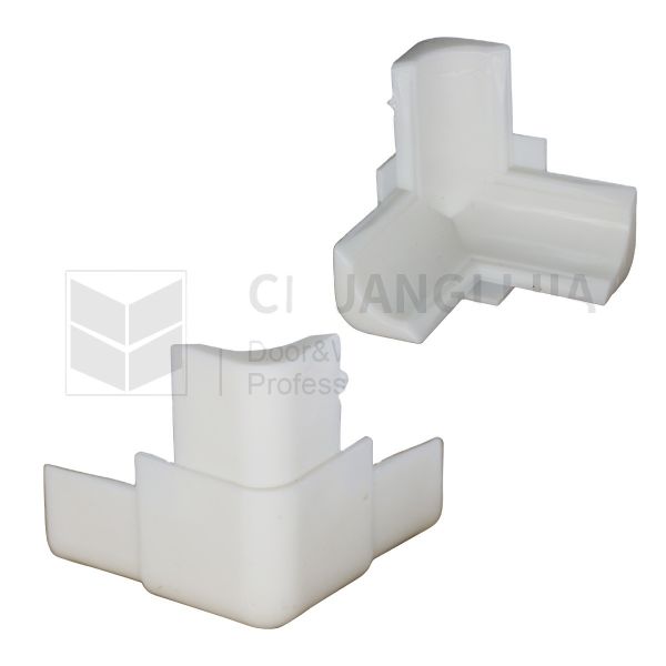 Modern Design Plastic Corner Joint for Aluminum Screen Window Frame Accessories