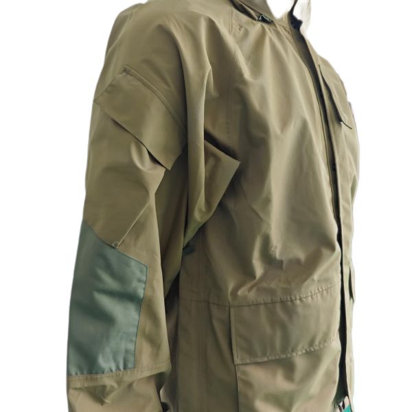 Waterproof Heritage Brown Field Jacket For Outdoor Hunting Hiking Military Style Jacket