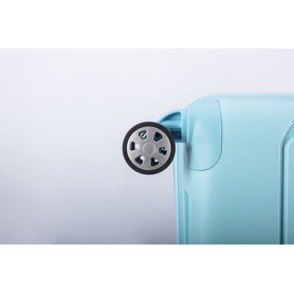 4 Spinner Wheels 1.0mm Aluminum PP Trolley Luggage