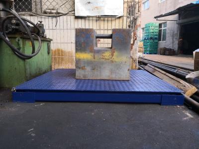 Elevada precisão resistente da escala de peso 5000Kg da plataforma do perfil baixo 8000Kg