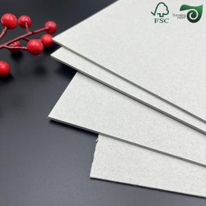 FSC Certified Grey Recycled Pulp Book Binding Board 900gsm 945gsm 1.45mm 1.5mm