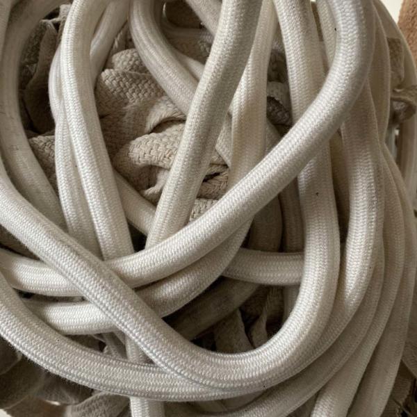 Elastic Hemp Rope Raw Nylon Polyester For Bag Shoes Garments