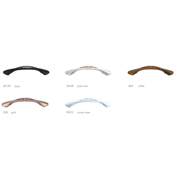 Ручки двери и шкафа сплава цинка для мебели кухни/Bathroom/спальни