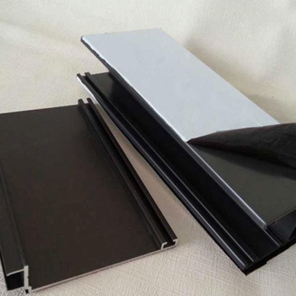 Película protetora de alumínio personalizada preto e branco de fabricação do painel da película protetora de alumínio do OEM
